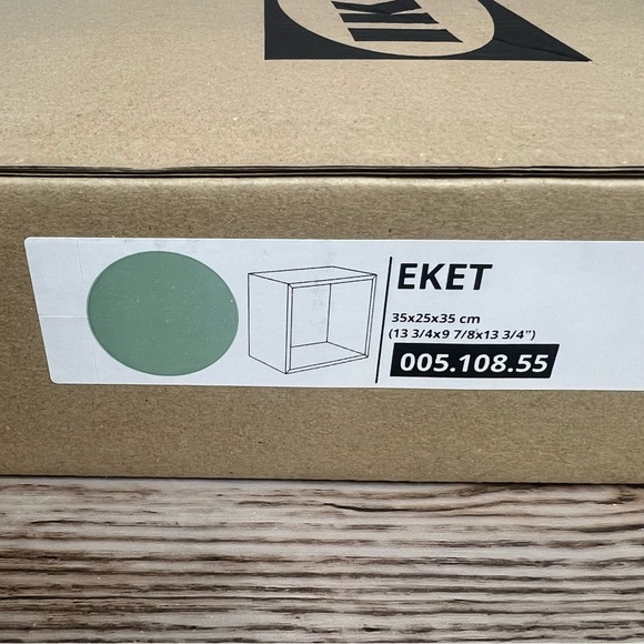 IKEA EKET Cabinet, Light Green, 13 ¾”x9 ⅞”x13 ¾" (005.108.55) NIB - Picture 4 of 6